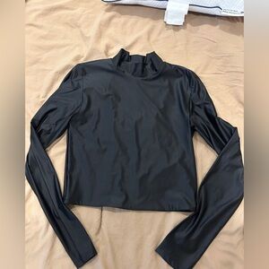 Black Long Sleeve Women's Top